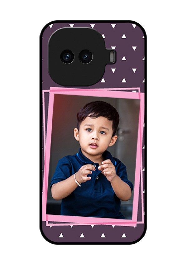 iQOO 15R 5G Custom Glass Phone Case - Triangle Pattern Dotted Design