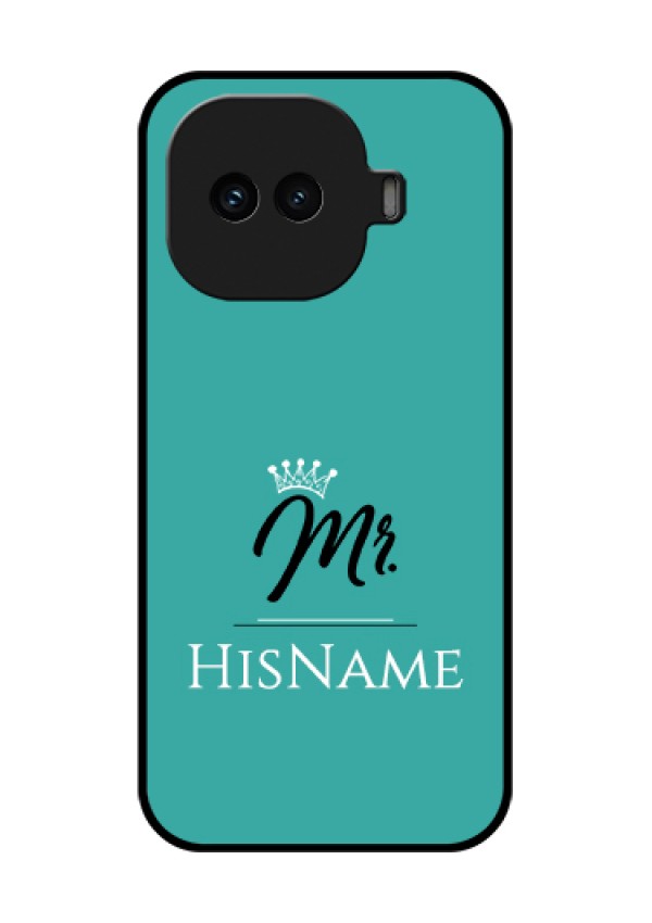 iQOO 15R 5G Custom Glass Phone Case - Mr With Name Design