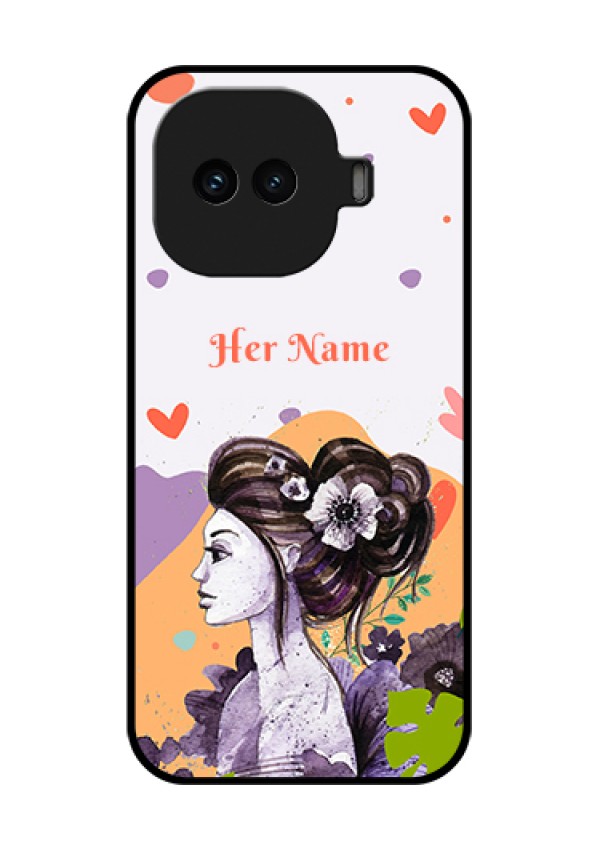 iQOO 15R 5G Custom Glass Phone Case - Woman And Nature Design