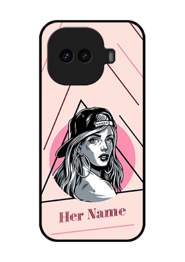 iQOO 15R 5G Custom Glass Phone Case - Rockstar Girl Design