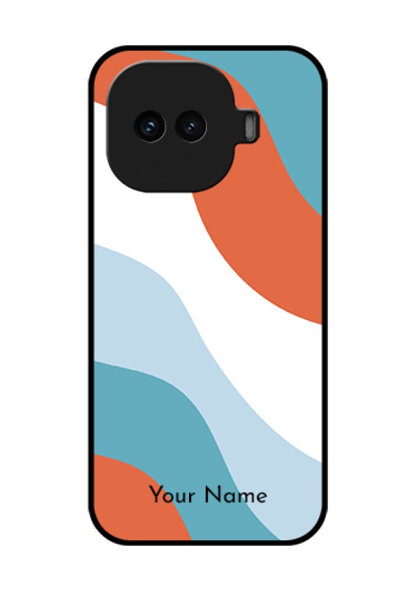 iQOO 15R 5G Custom Glass Phone Case - Coloured Waves Design