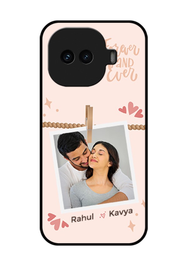 iQOO 15R 5G Custom Glass Phone Case - Forever And Ever Love Design
