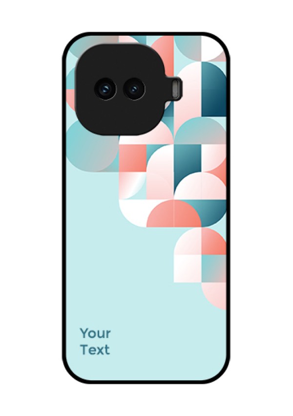 iQOO 15R 5G Custom Glass Phone Case - Stylish Semi - Circle Pattern Design