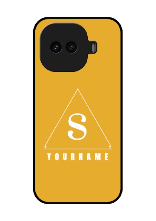 iQOO 15R 5G Custom Glass Phone Case - Simple Triangle Design