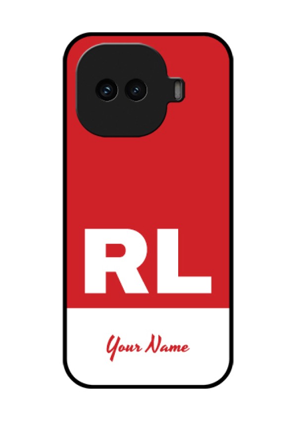 iQOO 15R 5G Custom Glass Phone Case - Dual Tone Custom Text Design