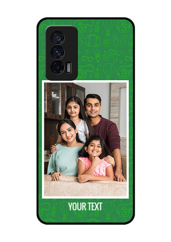 iQOO 7 5G Personalized Glass Phone Case - Picture Upload Design