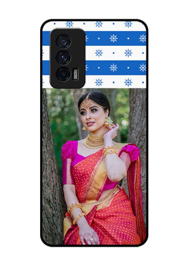 iQOO 7 5G Photo Printing on Glass Case - Snow Pattern Design
