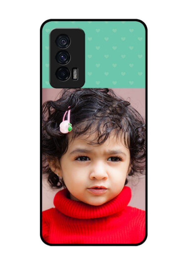 iQOO 7 5G Custom Glass Phone Case - Lovers Picture Design