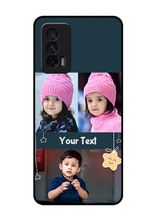 iQOO 7 5G Custom Glass Mobile Case - Hanging Stars Design