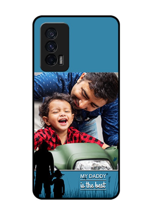 iQOO 7 5G Custom Glass Mobile Case - Best dad design 
