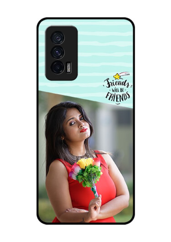 iQOO 7 5G Custom Glass Phone Case - Friends Picture Icon Design