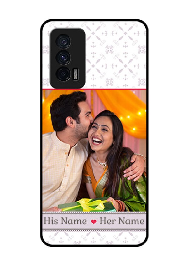 iQOO 7 5G Custom Glass Mobile Case - with Photo and Ethnic Design