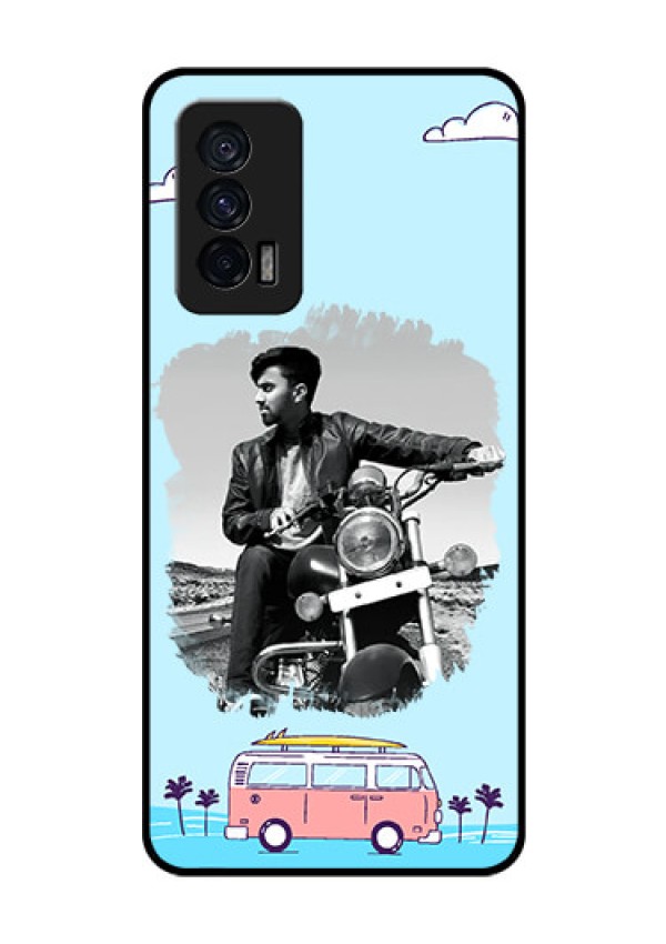 iQOO 7 5G Photo Printing on Glass Case - Travel & Adventure Design