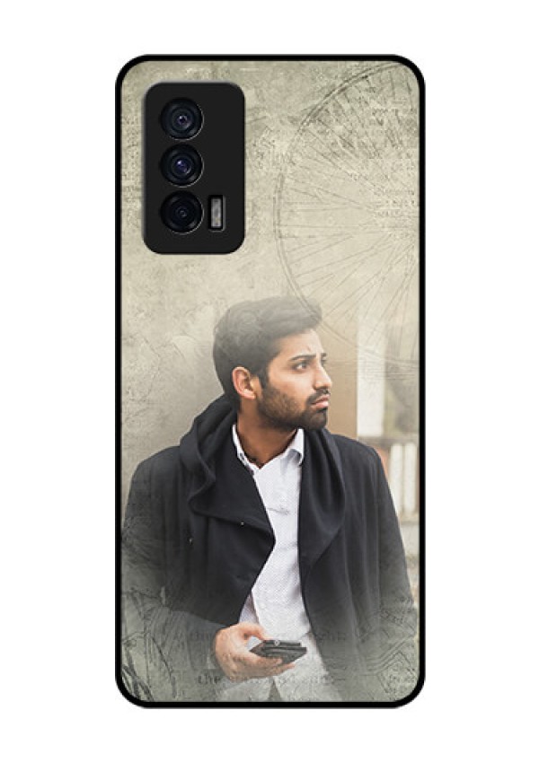 iQOO 7 5G Custom Glass Phone Case - with vintage design