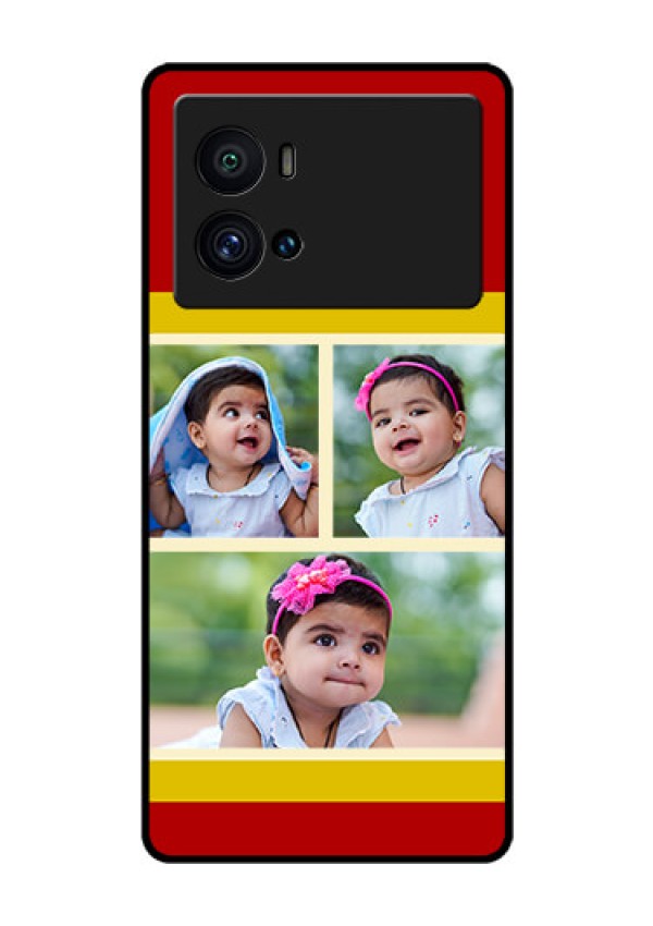 iQOO 9 Pro 5G Custom Glass Mobile Case - Multiple Pic Upload Design