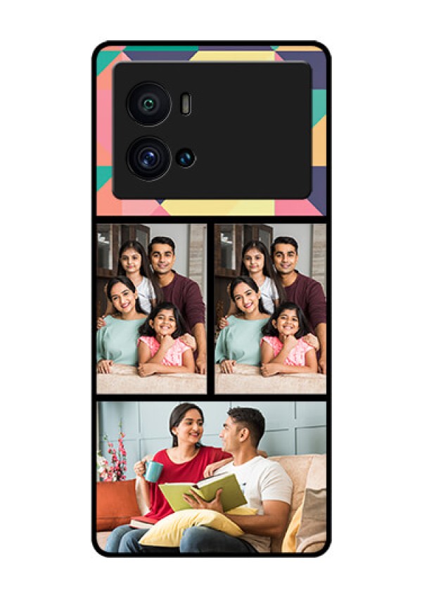 iQOO 9 Pro 5G Custom Glass Phone Case - Bulk Pic Upload Design