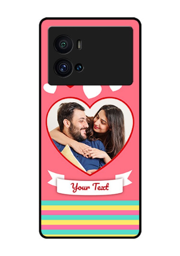 iQOO 9 Pro 5G Photo Printing on Glass Case - Love Doodle Design