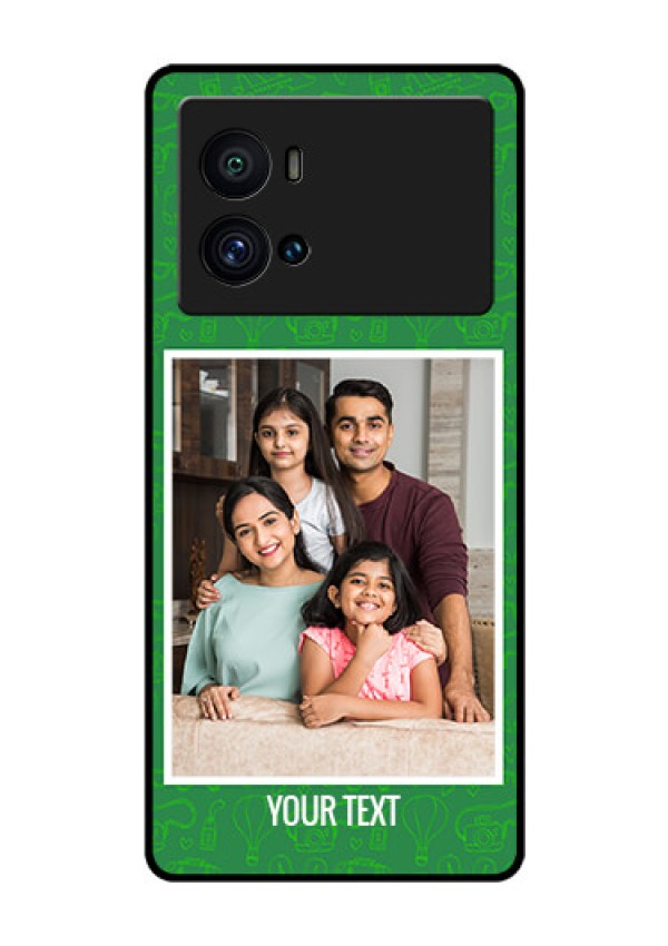 iQOO 9 Pro 5G Personalized Glass Phone Case - Picture Upload Design