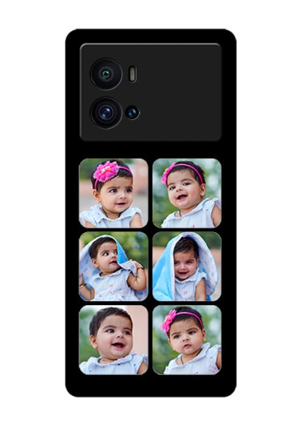 iQOO 9 Pro 5G Photo Printing on Glass Case - Multiple Pictures Design