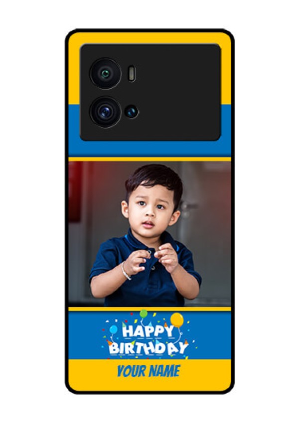 iQOO 9 Pro 5G Custom Glass Mobile Case - Birthday Wishes Design