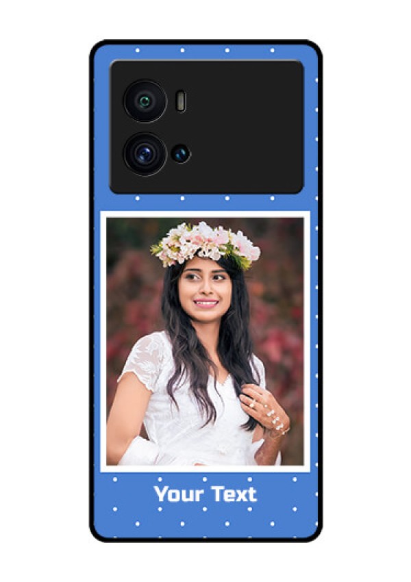 iQOO 9 Pro 5G Photo Printing on Glass Case - Polka dots design