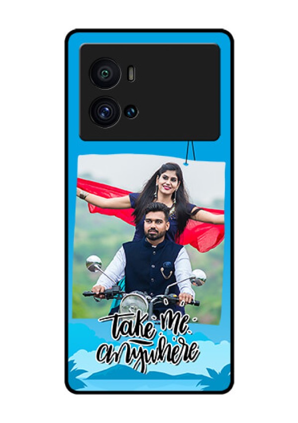 iQOO 9 Pro 5G Custom Glass Mobile Case - Traveller Design