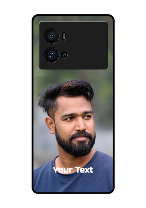 iQOO 9 Pro 5G Glass Mobile Cover: Photo with Text