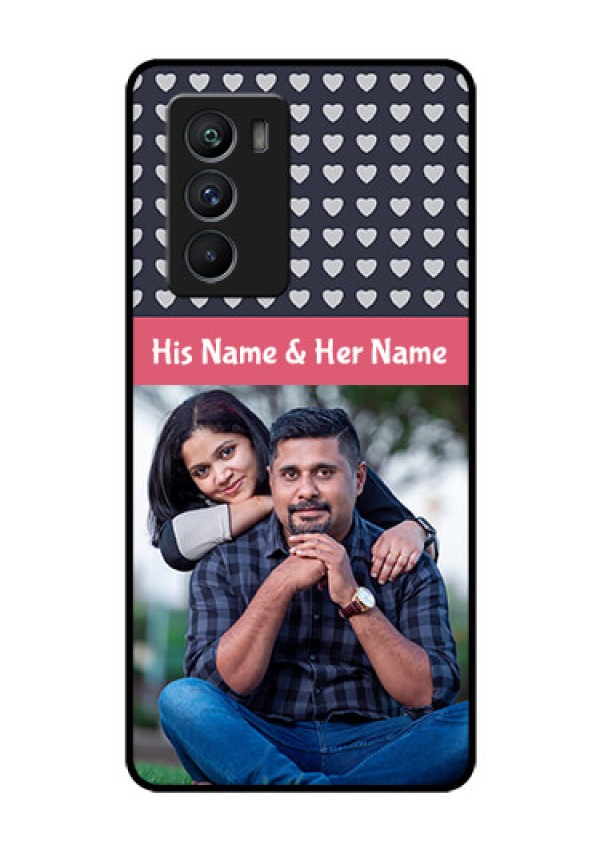 iQOO 9 SE 5G Custom Glass Mobile Case - Love Symbols Design