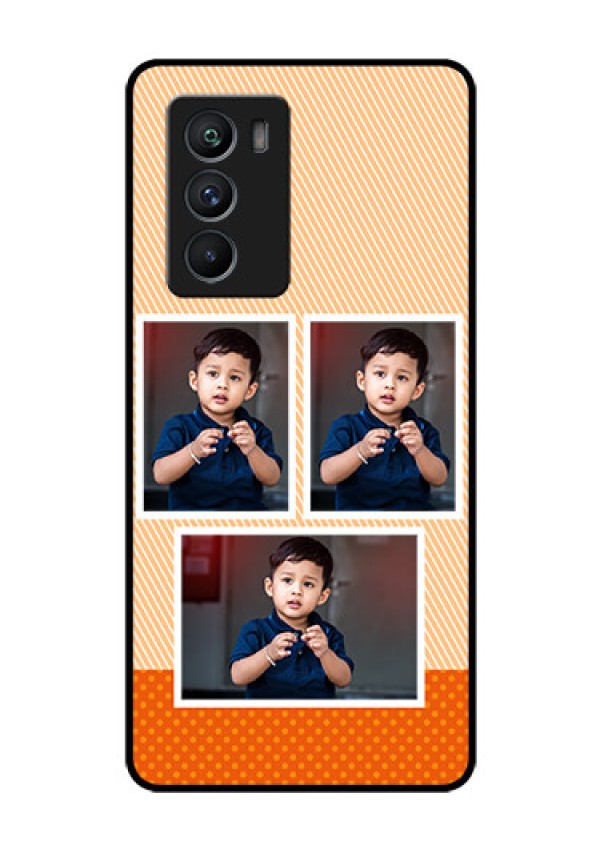 iQOO 9 SE 5G Photo Printing on Glass Case - Bulk Photos Upload Design