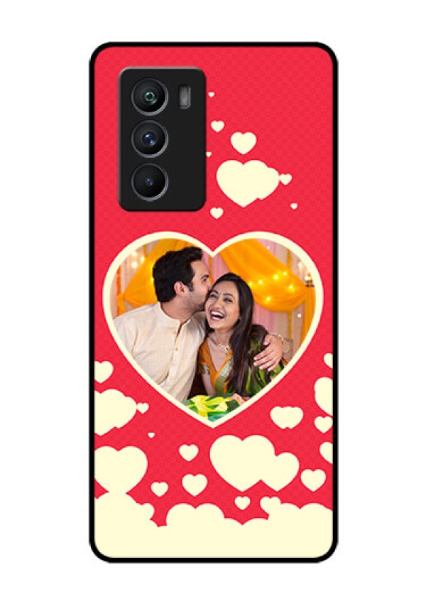 iQOO 9 SE 5G Custom Glass Mobile Case - Love Symbols Phone Cover Design
