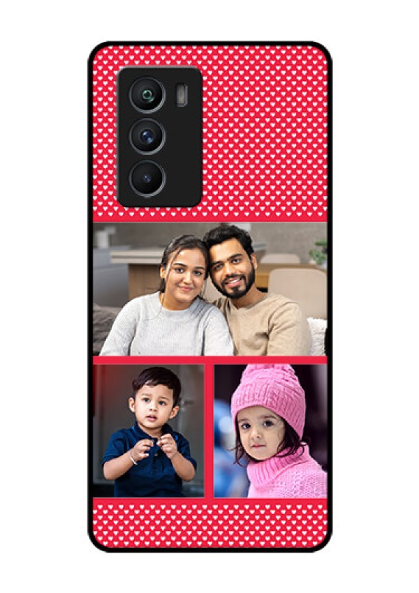 iQOO 9 SE 5G Personalized Glass Phone Case - Bulk Pic Upload Design
