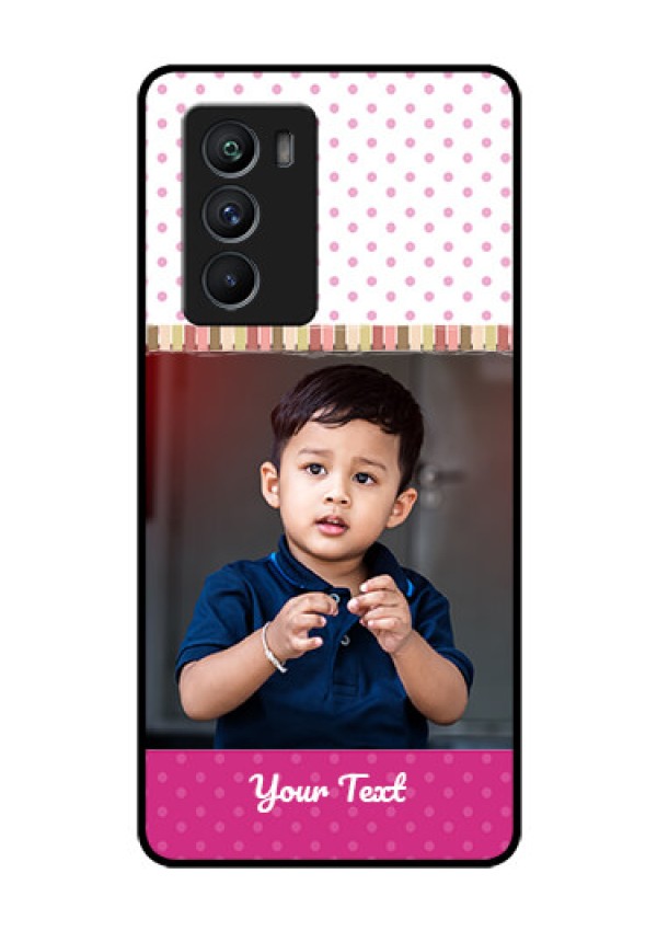iQOO 9 SE 5G Photo Printing on Glass Case - Cute Girls Cover Design
