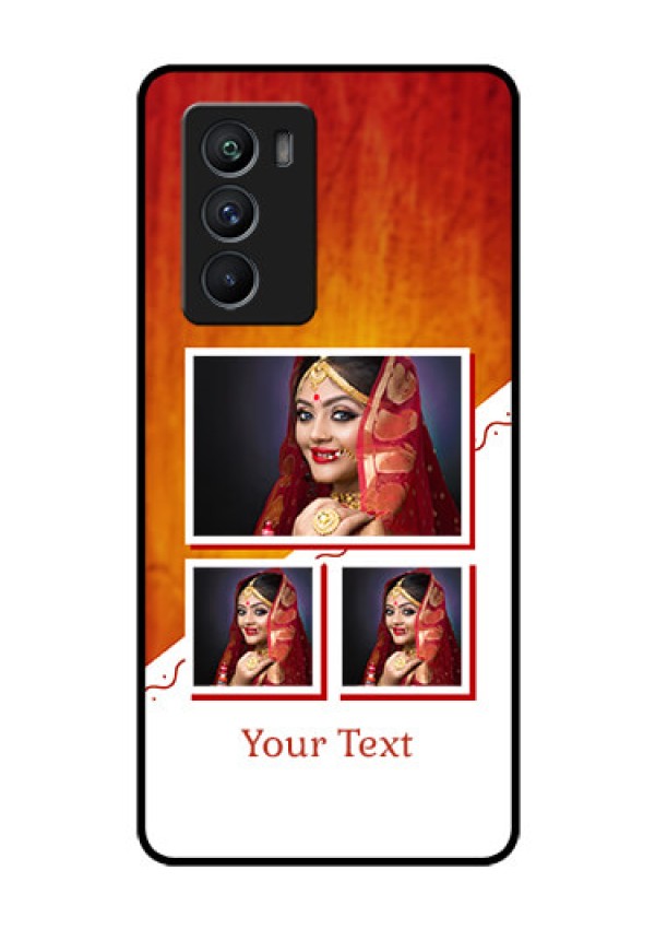 iQOO 9 SE 5G Custom Glass Phone Case - Wedding Memories Design