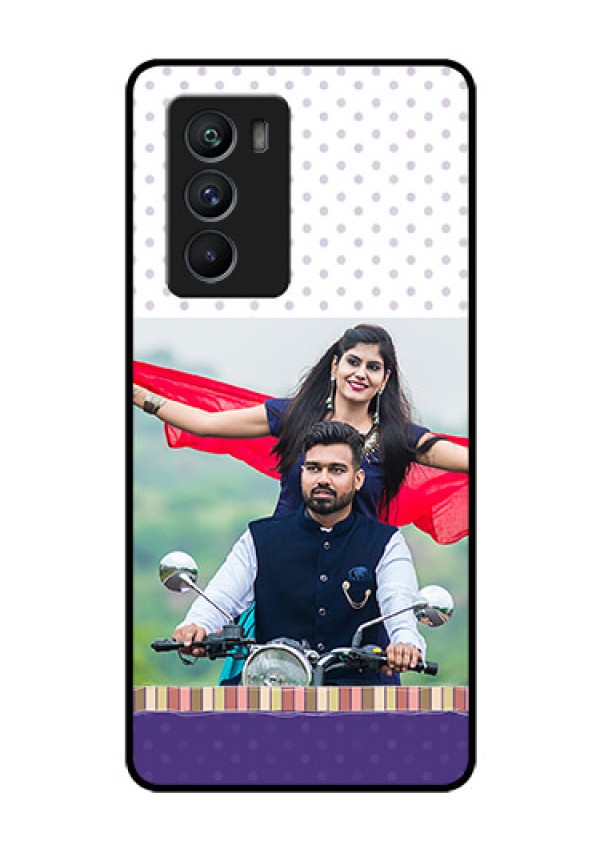 iQOO 9 SE 5G Photo Printing on Glass Case - Cute Family Design