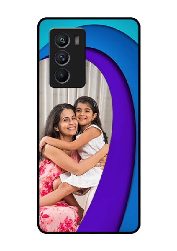 iQOO 9 SE 5G Photo Printing on Glass Case - Simple Pattern Design