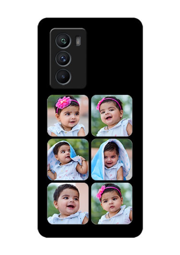 iQOO 9 SE 5G Photo Printing on Glass Case - Multiple Pictures Design