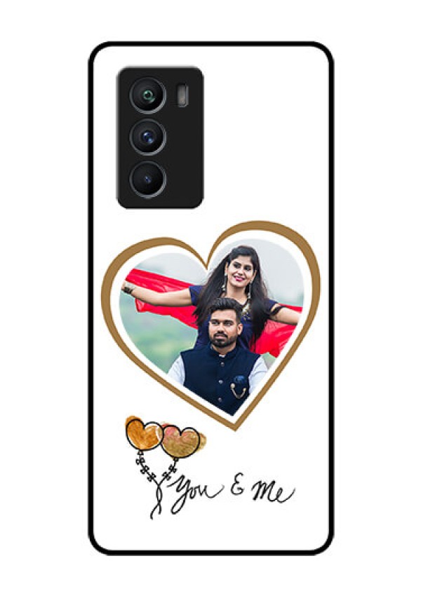 iQOO 9 SE 5G Custom Glass Mobile Case - You & Me Design