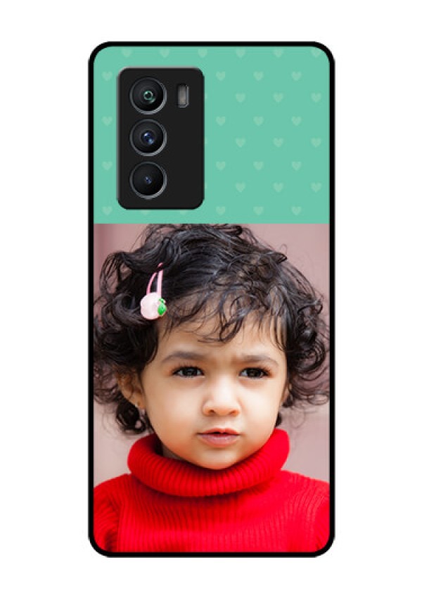 iQOO 9 SE 5G Custom Glass Phone Case - Lovers Picture Design
