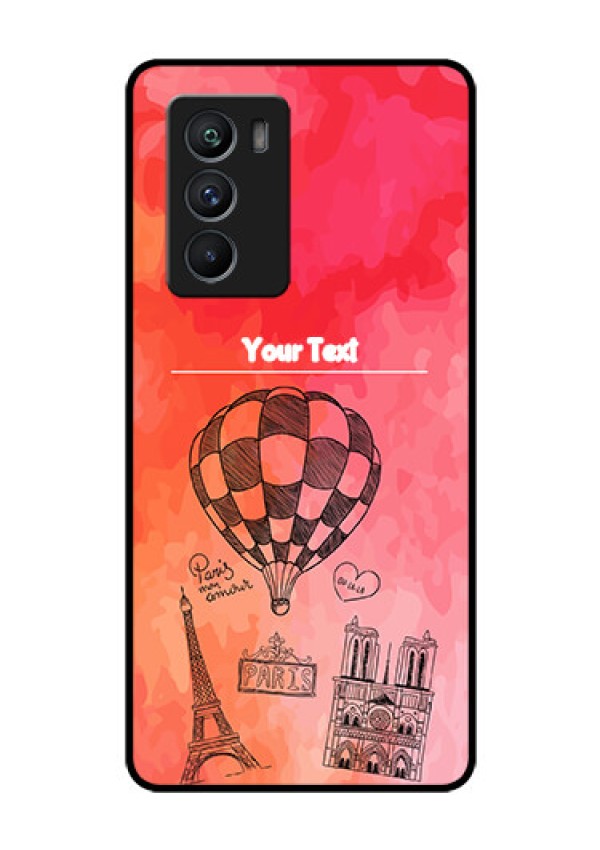 iQOO 9 SE 5G Custom Glass Phone Case - Paris Theme Design