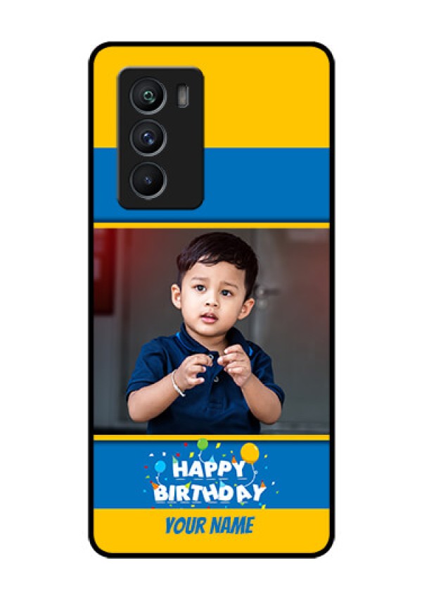 iQOO 9 SE 5G Custom Glass Mobile Case - Birthday Wishes Design