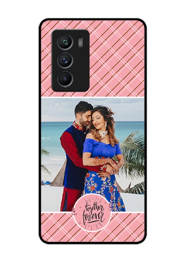 iQOO 9 SE 5G Personalized Glass Phone Case - Together Forever Design