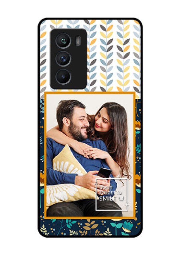 iQOO 9 SE 5G Custom Glass Mobile Case - Pattern Design