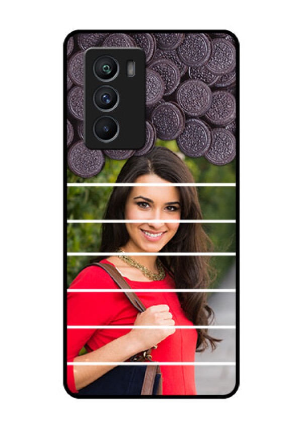 iQOO 9 SE 5G Custom Glass Phone Case - with Oreo Biscuit Design