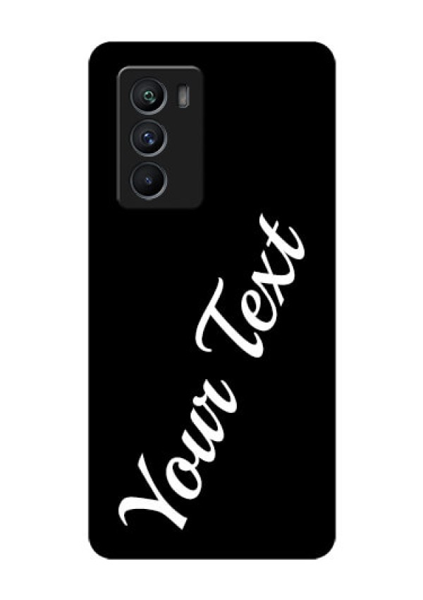 iQOO 9 SE 5G Custom Glass Mobile Cover with Your Name