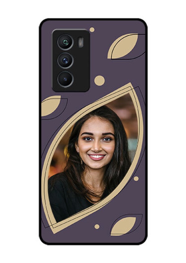 iQOO 9 SE 5G Custom Glass Mobile Case - Falling Leaf Design