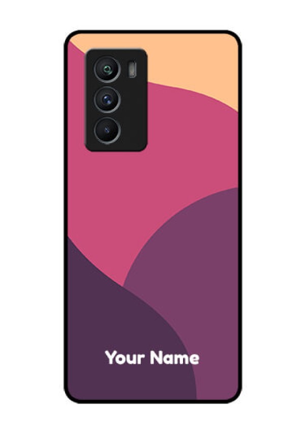 iQOO 9 SE 5G Custom Glass Phone Case - Mixed Multi-colour abstract art Design