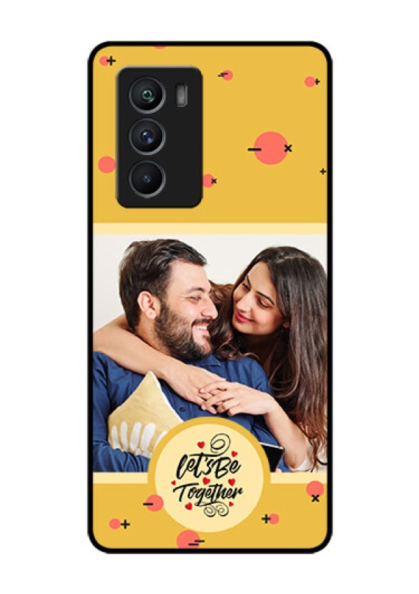 iQOO 9 SE 5G Photo Printing on Glass Case - Lets be Together Design