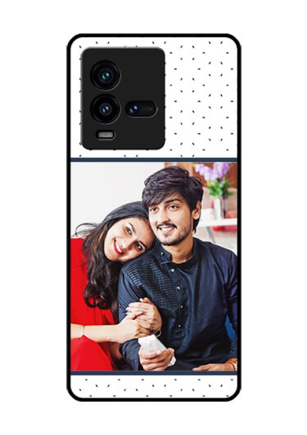 iQOO 9T 5G Personalized Glass Phone Case - Premium Dot Design