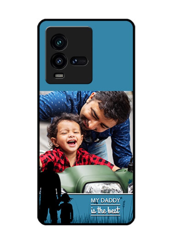 iQOO 9T 5G Custom Glass Mobile Case - Best dad design