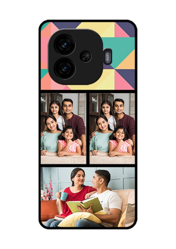 iQOO Neo 10R 5G Custom Glass Phone Case - Bulk Pic Upload Design
